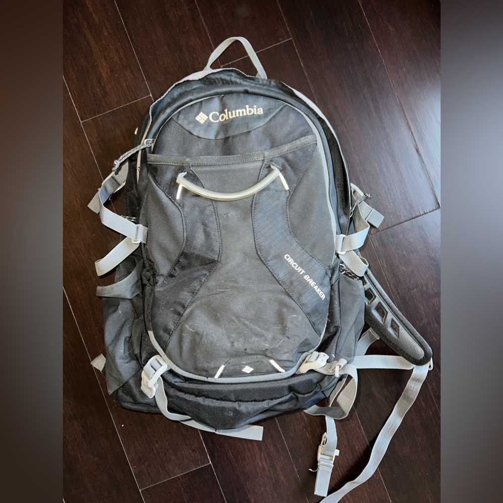 Columbia Circuit Breaker Backpack Black Laptop Travel Hiking School - Picture 7 of 7